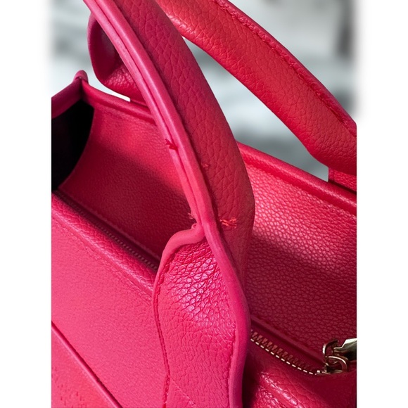 Unbranded Top Handle Pink Tote With Shoulder Strap. - Picture 9 of 12